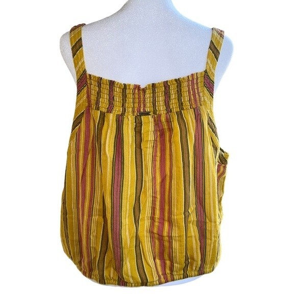PrAna Little Palm Cami‎ in Leapfrog Stripe Size XL NWT - Picture 5 of 8